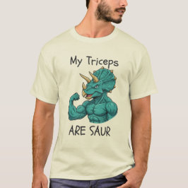 Dino Gym Workout Dinosaurus Bodybuilding T-shirt