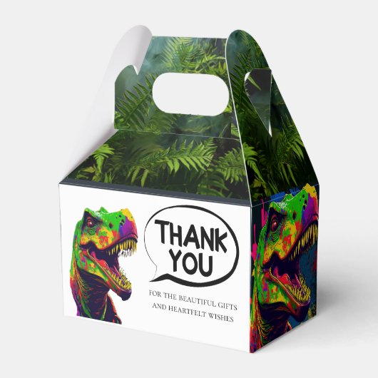 Dino Happy Bedankdoosjes (Voorkant Zijde)