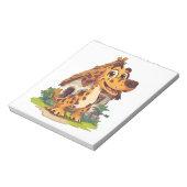 Dino Hond � Prehistorische Grappige Pup Notitieblok (Linkerzijde)