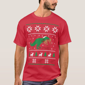 Dino Horrendule Kerst Trui Funny Kerst Geschenk T-shirt