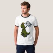 Dino Hugs. T-shirt (Voorkant volledig)