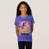 Dino Hunter Illustration T-shirt (Voorkant volledig)