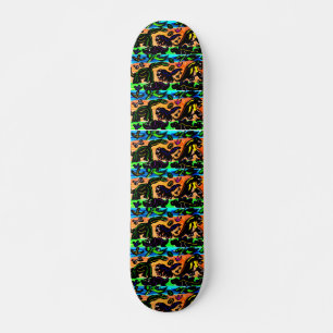 Dino-illustraties zijn zo cool persoonlijk skateboard