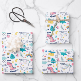 Dino Inpakpapier Vel