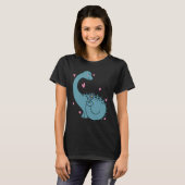 Dino is in Love Dinosaur Reptile T-shirt (Voorkant volledig)