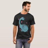 Dino is in Love Dinosaur Reptile T-shirt (Voorkant volledig)