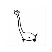 Dino Joe - horned dinosaurussen als schepsel 4 Rubberstempel (Afrduk)