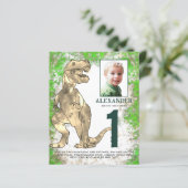 Dino Jungle 1e Verjaardagsfeest Foto (Staand voorkant)