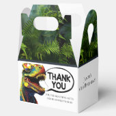 Dino Jurassic Oerwoud kinder Bedankdoosjes (Geopend)