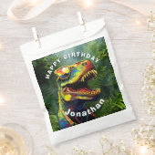 Dino Jurassic Oerwoud kinder Bedankzakje (Geknipt)