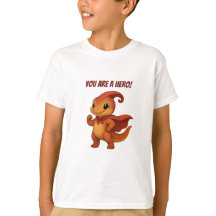 Dino Kammli Superheld „Je bent een held“ T‑shirt