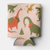 Dino Kerstfeest: Boom Rex Blikjeskoeler (Voorkant)