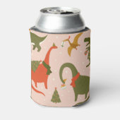 Dino Kerstfeest: Boom Rex Blikjeskoeler (Blikje Achterkant)