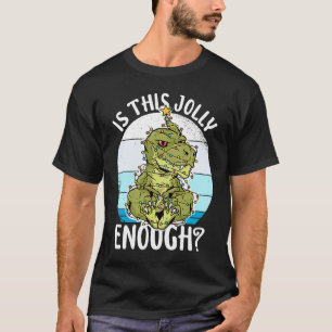 Dino-kerstlampjes zijn zo talrijk dat ze voldoende t-shirt