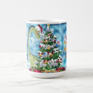 Dino-kerstmok Koffiemok