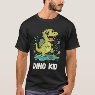 DINO KID Gelukkige Spinosaurus Spat Water T-shirt
