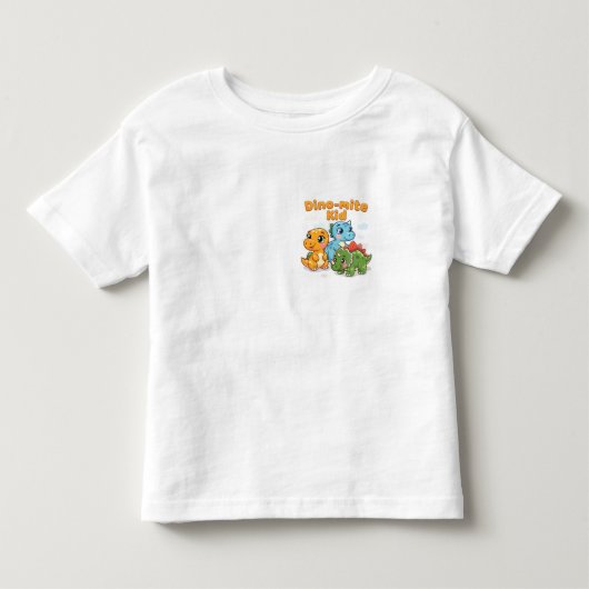 Dino Kinder Shirts (Voorkant)