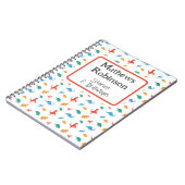 Dino Kindercrèche op Maat Notitieboek (Linkerzijde)