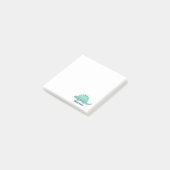 Dino Kinderen Naam Post-it® Notes (Schuin)