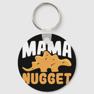 Dino Kip Mama Nugget Vrouwen Dino Nugget Sleutelhanger