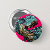 Dino-knop Ronde Button 5,7 Cm (Voorkant /achterkant)