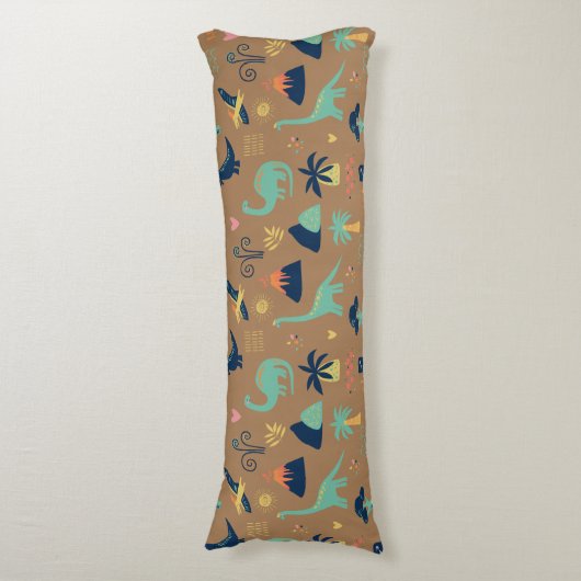 Dino Land Lichaamskussen (Voorkant Verticaal)