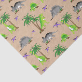 Dino Land Lieve Dino Tissuepapier (Detail)