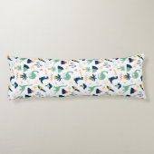 Dino Land White Lichaamskussen (Achterkant)