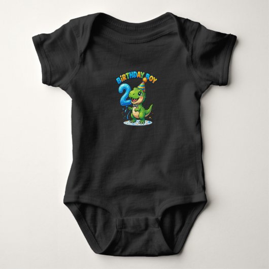 Dino Level Twee Ontgrendeld T-shirt | Prehistorisc (Voorkant)