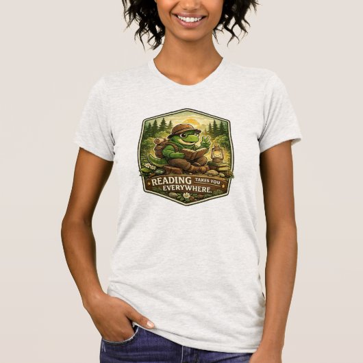 Dino lezen t-shirt (Voorkant)