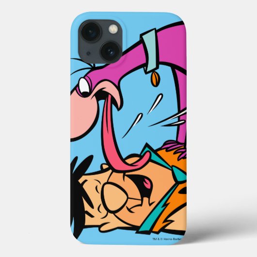 Dino Licking Fred Flintstone Case-Mate iPhone Case (Achterkant)