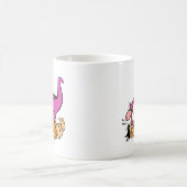 Dino Licking Fred Flintstone Koffiemok (Center)
