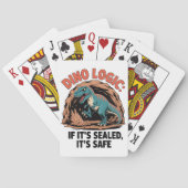 Dino Logic Pokerkaarten (Achterkant)
