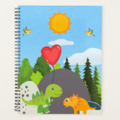 Dino Love in the Forest  Planner (Voorkant)