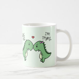 Dino Love Mok! [Groen] Koffiemok