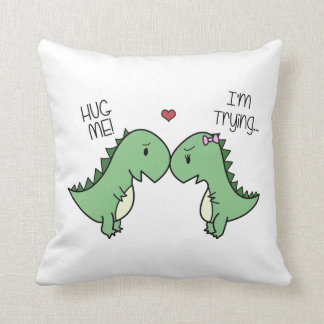 Dino Love Pillow! Kussen