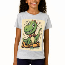 Dino Mate T-Shirt voor Meisjes - Leuk en Schattige