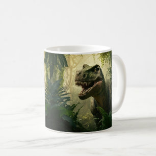 Dino met Kleurrijke Prehistorische• Leuke Kinderen Koffiemok