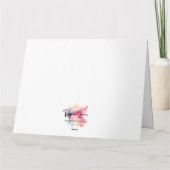 DINO-mijt Verjaardag Kaart (Achterkant)