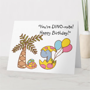 DINO-mijt Verjaardag Kaart