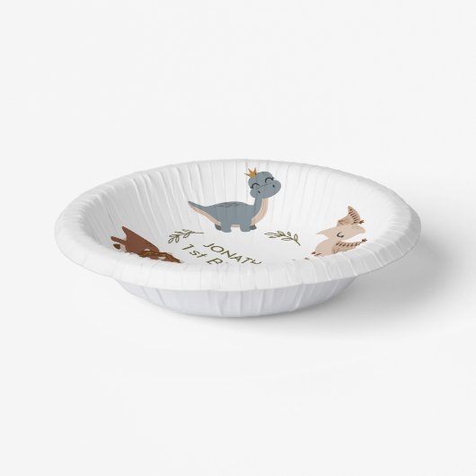 Dino-mijtviering Papieren Kommen (Gebogen)