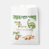 Dino-mite 1e verjaardag bedankzakje (Voorkant)