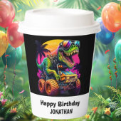 Dino-Mite 1e verjaardag Papieren Bekers