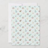 Dino Mite Baby Shower Announcement (Achterkant)