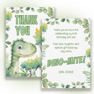 Dino-mite Bedankt voor de 1e Verjaardag van Dinosa