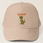 Dino-Mite Design voor Jurassic Fans Trucker Pet (Voorkant)
