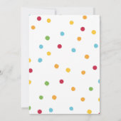 Dino-mite Dinosaur Birthday Uitnodiging (Achterkant)