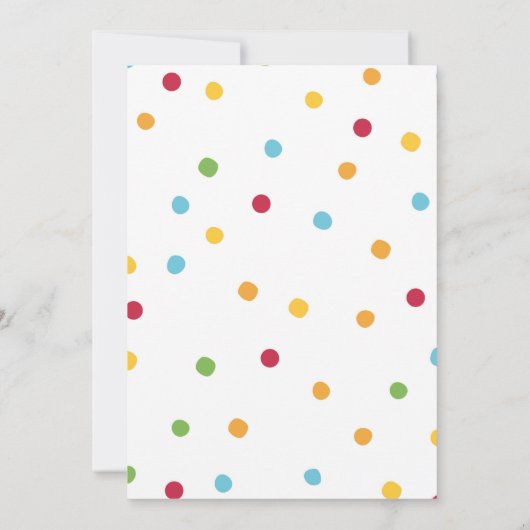 Dino-mite Dinosaur Birthday Uitnodiging (Achterkant)