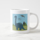 Dino-mite Dinosaur Grote Koffiekop (Rechts)