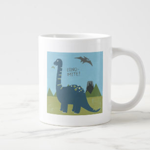 Dino-mite Dinosaur Grote Koffiekop
